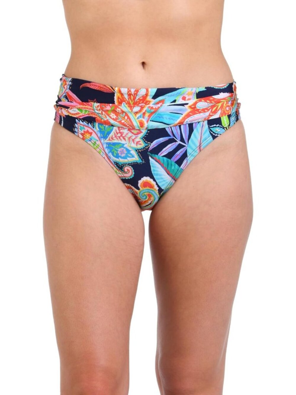 Stylish Women's Banded Hipster Bikini Swimsuit Bottom - Perfect for Beach & Pool